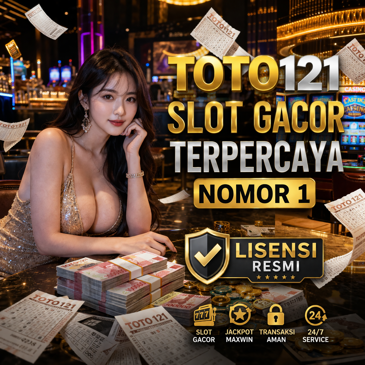 TOTO121 Situs TOTO 121 Terbaik: Slot Online Gacor & Toto4D Berlisensi