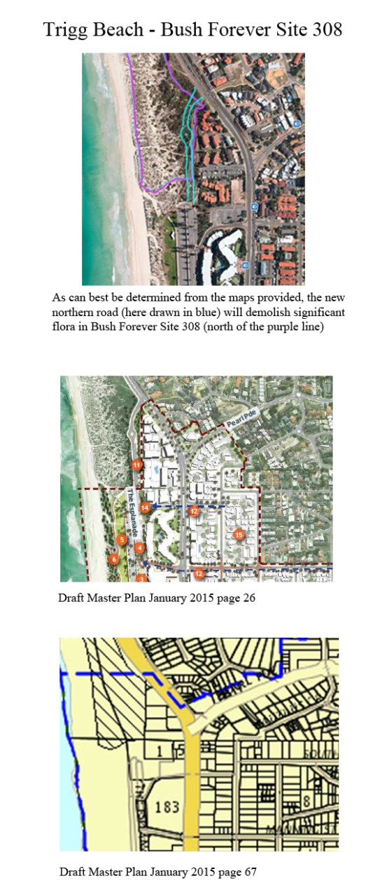 Bush Forever Site 308 Estimated Impact